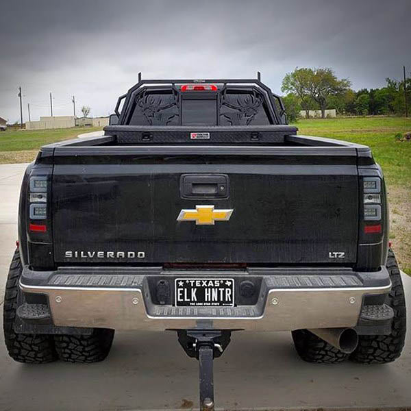 Elk Headache Rack on Chevy