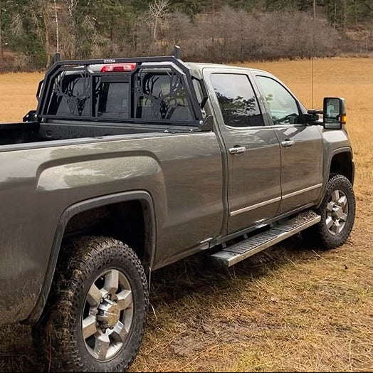 European Mount Headache Rack on GMC