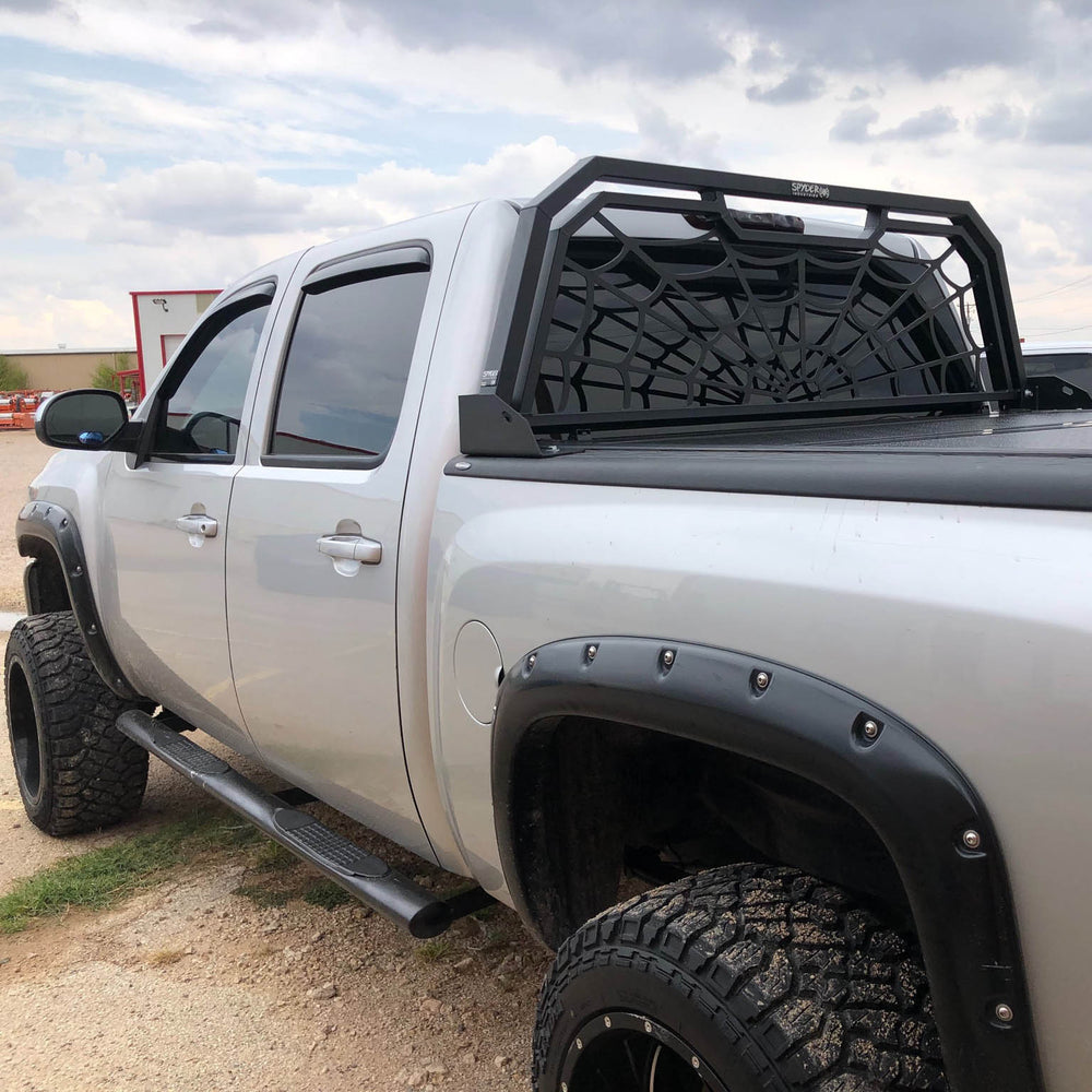 Full coverage Spider web headache rack  on Chevy