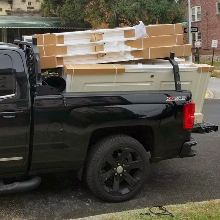 Three quarter height rer hoop on Chevy