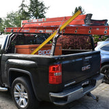 Rear Hoop Truck Rack - Three Quarter Height with Lumber Stops